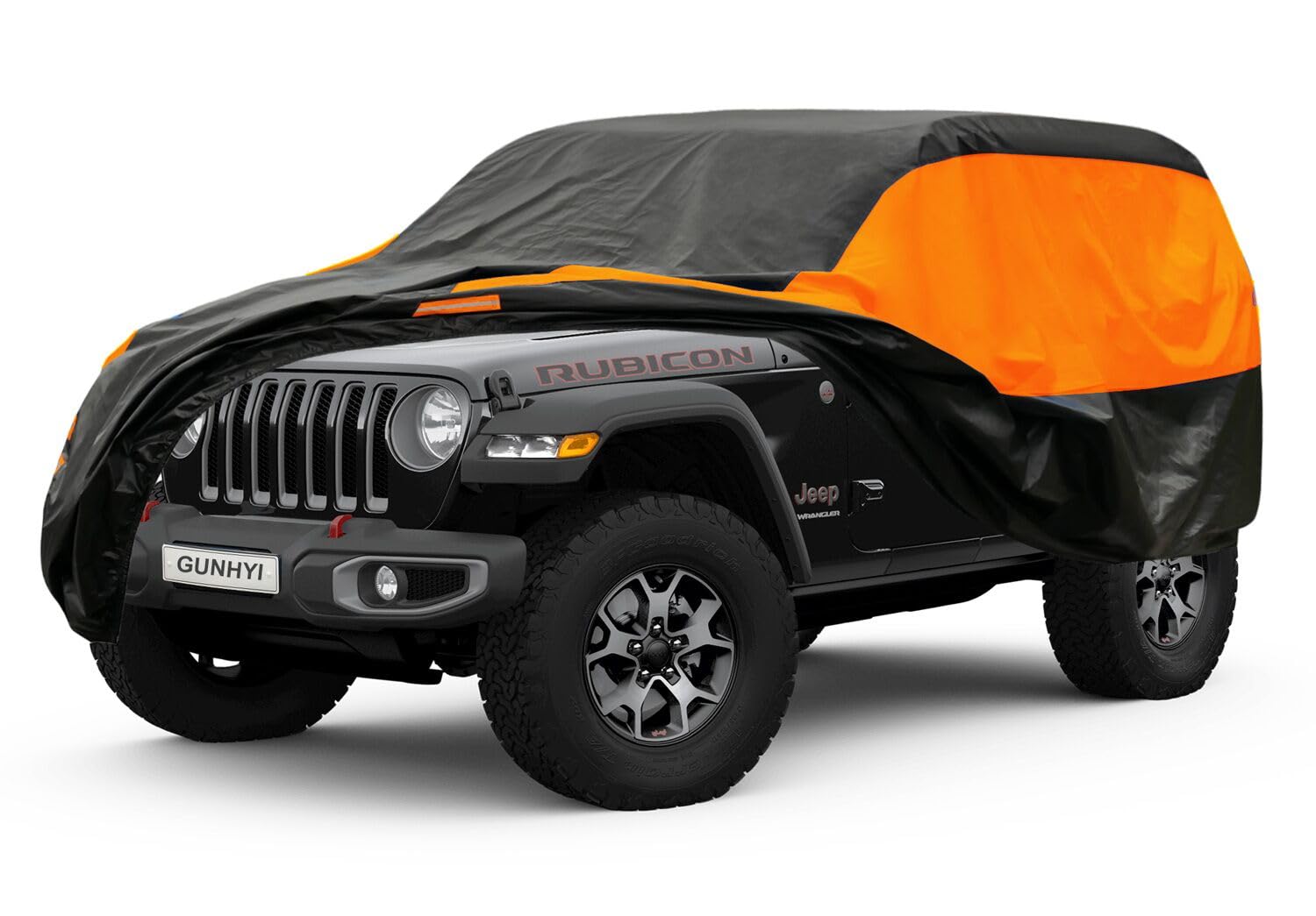 Amazon.co.jp: GUNHYI ジープラングラー用車カバー 防水 全天候型 完全